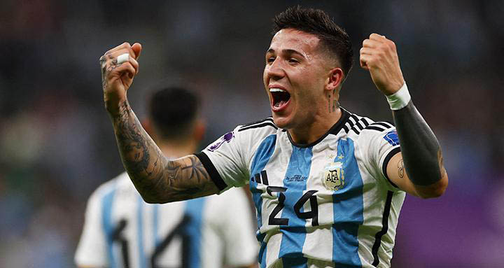 Mengenal Enzo Fernandez, Bintang Muda Argentina yang Tampil Gemilang di Piala Dunia Qatar, Idolakan Lionel Messi
