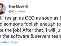 Elon Musk Bakal Mundur sebagai CEO Twitter