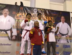 Kejurnas Karate Antar Dojo Gojukai Jaksa Agung Cup I, Atlet Sultra Sabet 17 Medali