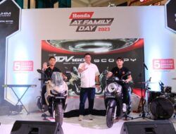 Asmo Sulsel Gelar Mini Launching Warna Baru Honda ADV 160 dan New Honda Scoopy di Honda AT Family Day