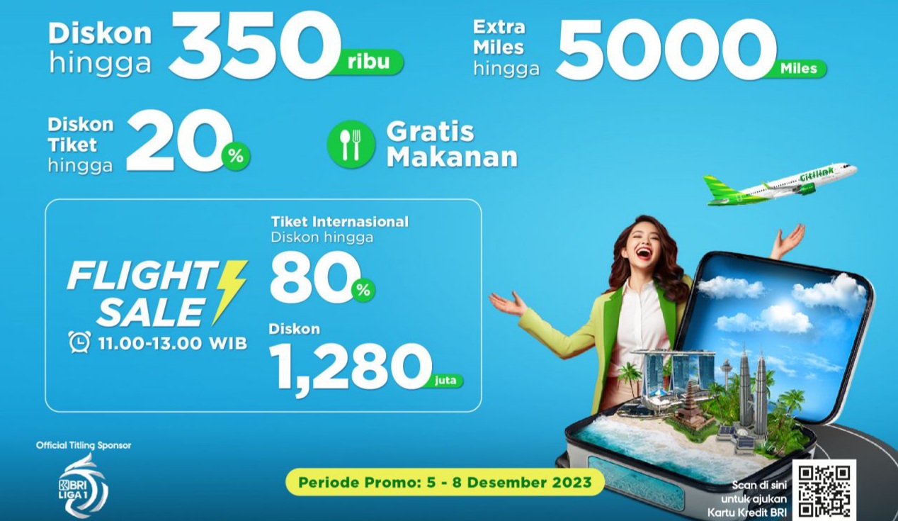 Banyak Promo Meriah! BRI dan Citilink Gelar Online Travel Fair 1 Banyak Promo Meriah! BRI dan Citilink Gelar Online Travel Fair