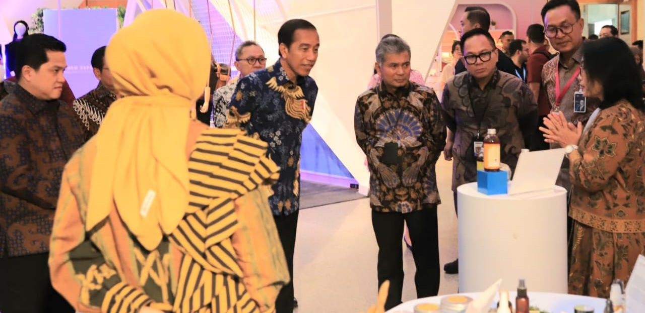 Buka UMKM EXPO(RT) BRILIANPRENEUR 2023, Presiden Joko Widodo Apresiasi Keberpihakan BRI Majukan UMKM 1 Buka UMKM EXPO(RT) BRILIANPRENEUR 2023, Presiden Joko Widodo Apresiasi Keberpihakan BRI Majukan UMKM