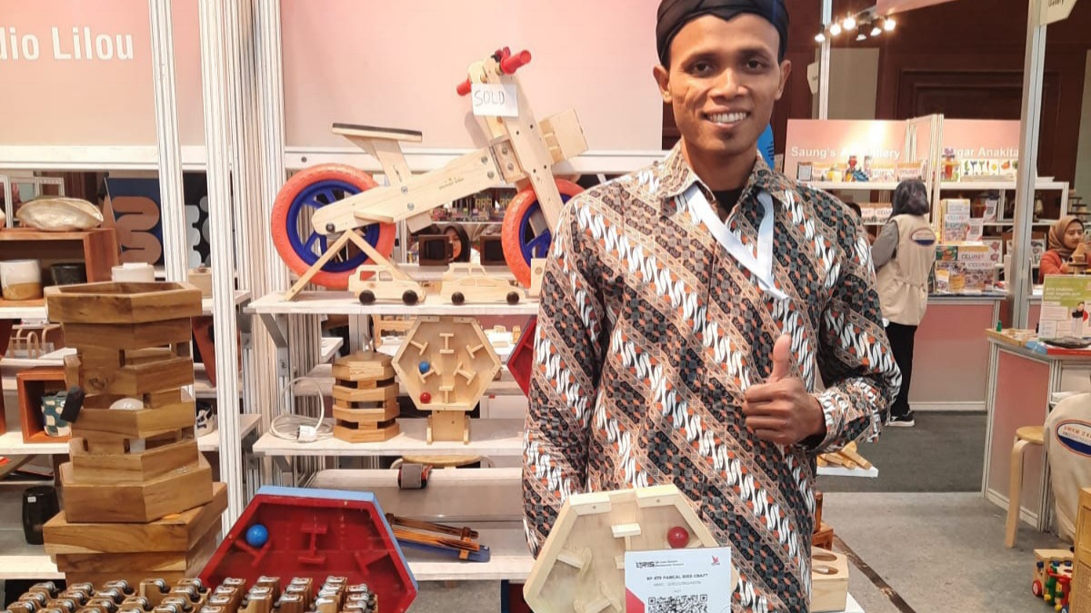 Ikut UMKM EXPO(RT) BRILIANPRENEUR 2023, "Pancal Bike" Berharap Bisa Perluas Pasar 1 Ikut UMKM EXPO(RT) BRILIANPRENEUR 2023, "Pancal Bike" Berharap Bisa Perluas Pasar