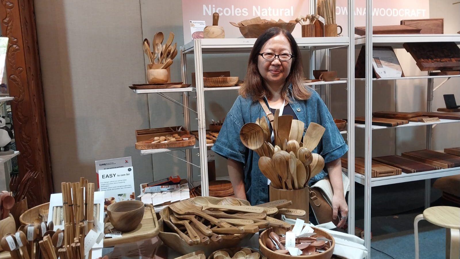 Peserta UMKM EXPO(RT) BRILIANPRENEUR 2023 Ini Mencari Cuan dari Tren Go Green