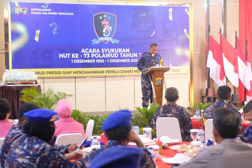 Kapolda Beserta PJU Polda Sultra Hadiri Syukuran HUT ke-73 Korpolairud 1 Kapolda Beserta PJU Polda Sultra Hadiri Syukuran HUT ke-73 Korpolairud