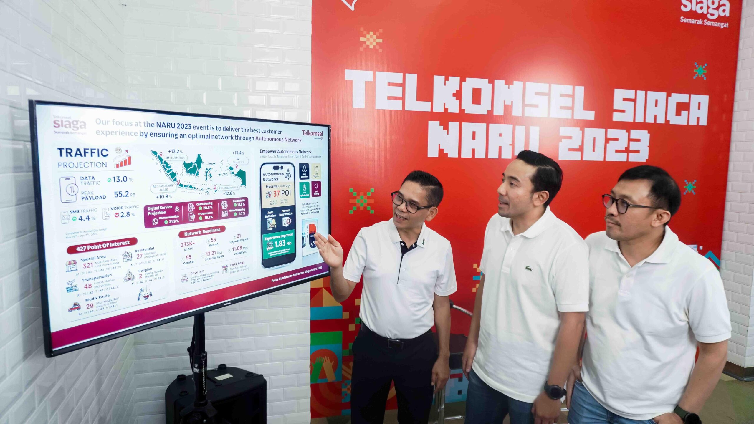 Sambut Natal dan Tahun Baru 2024, Telkomsel Siaga Regional Sulawesi Optimalkan 763 BTS, Puluhan Program Promo, dan Layanan Pelanggan Terdepan 1 Sambut Natal dan Tahun Baru 2024, Telkomsel Siaga Regional Sulawesi Optimalkan 763 BTS, Puluhan Program Promo, dan Layanan Pelanggan Terdepan