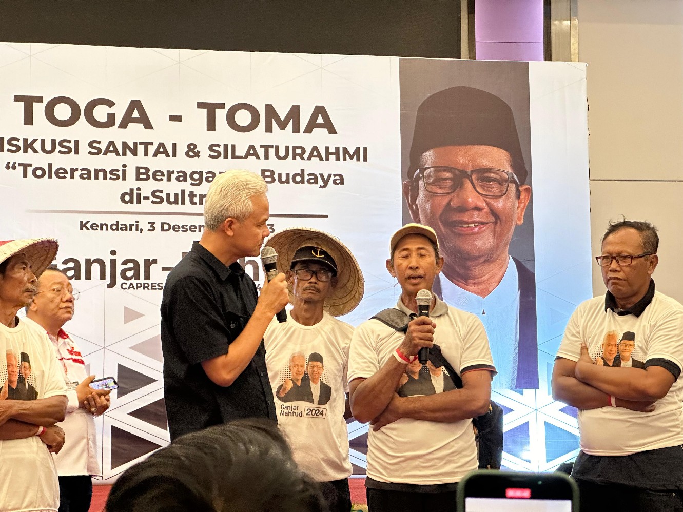 Ganjar Pranowo Bahas Kedaulatan Pangan dengan Petani di Kendari 1 Ganjar Pranowo Bahas Kedaulatan Pangan dengan Petani di Kendari