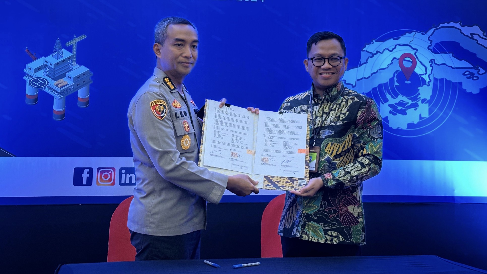 Pertamina dan Polda Sultra Teken Kontrak Jual Beli BBM dan Pelumas Senilai Rp37 Miliar