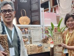 Produk Anyaman Dapatkan Peluang Business Matching Di UMKM EXPO(RT) BRILIANPRENEUR 2023