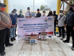 Tanggap Bencana Erupsi Gunung Lewotobi Laki-laki, BRI Distribusikan Bantuan bagi Korban Terdampak