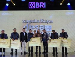 BRI Berikan Rp1 Miliar kepada Juara Umum Nugraha Karya Desa BRILiaN