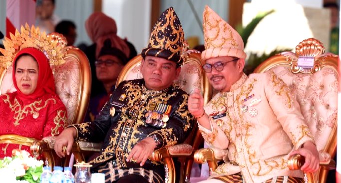 Pimpin Apel Peringatan HUT Koltim ke-11, Ini Harapan Pj Gubernur Andap 1 Pimpin Apel Peringatan HUT Koltim ke-11, Ini Harapan Pj Gubernur Andap