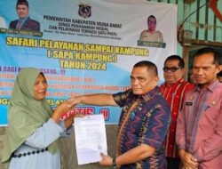 Pj Bupati Muna Barat Launching Program Inovasi Sapa Kampung