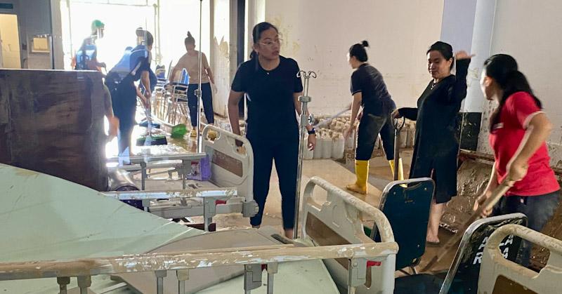RS Santa Anna Kendari Porak-poranda Pascabanjir, Pasien Dievakuasi ke Rumah Sakit Lain