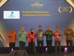BPR Bahteramas Kolaka Sabet Penghargaan Top BUMD Awards 2024