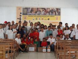 Panitia Perayaan Hari Kenaikan Yesus Kristus di Sultra Berbagi di Dua Panti Asuhan
