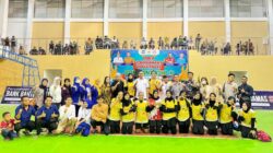 Tim Voli All Star Putri Bank Bahteramas Sultra Lolos ke Partai Final Bombana Cup II
