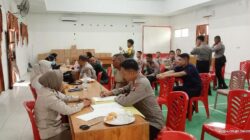 Tim Vaksinasi Influensa RS Bhayangkara Kendari Sasar 250 Personel Polres Konsel dan Bombana