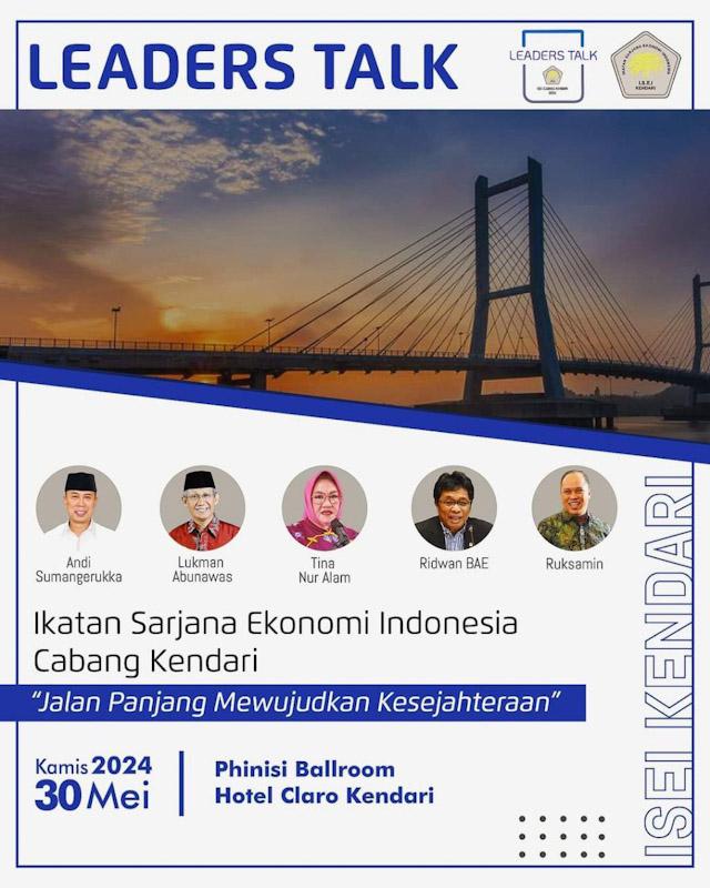 ISEI Kendari Fasilitasi 5 Balon Gubernur Sultra Adu Gagasan Perencanaan Pembangunan