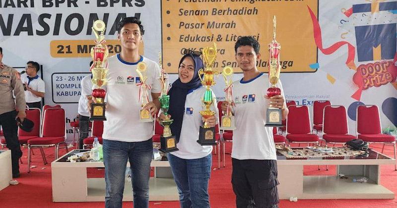 Ikut Meriahkan Hari BPR-BPRS Nasional di Kolaka, BPR Bahteramas Kendari Boyong 6 Piala