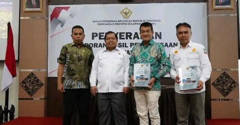 Pemkab Konut Raih WTP ke-7 di Masa Pemerintahan Ruksamin 1 Pemkab Konut Raih WTP ke-7 di Masa Pemerintahan Ruksamin