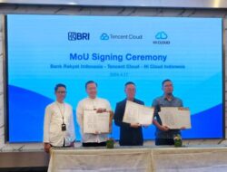 Perkuat Kapabilitas Digital, BRI Jalin Kerja Sama dengan Tencent Cloud dan Hi Cloud Indonesia