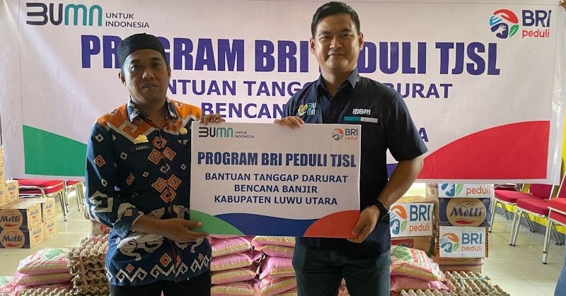Tanggap Bencana Banjir, BRI Peduli Salurkan Bantuan Bagi Warga Terdampak di Luwu Utara dan Tanah Laut