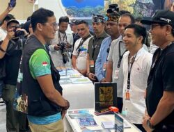 Sandiaga Uno Apresiasi Operator Wisata Ketika Kunjungi Stan Provinsi Sultra