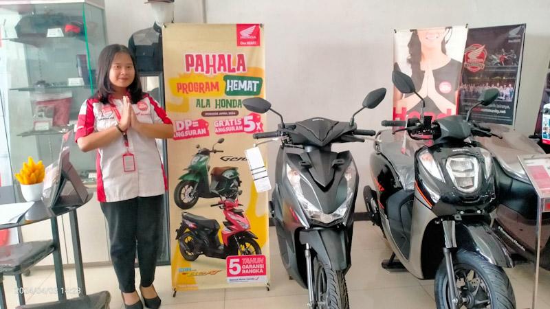 Asmo Sulsel Kasih Potongan Angsuran Lima Kali untuk Pembelian Honda Genio dan Beat 1 Asmo Sulsel Kasih Potongan Angsuran Lima Kali untuk Pembelian Honda Genio dan Beat