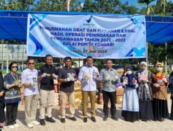 BPOM Kendari Musnahkan Obat dan Makanan Ilegal Senilai Rp545 Juta