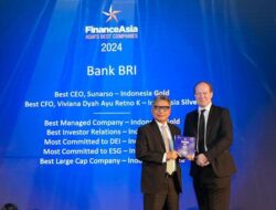 Dirut BRI Sunarso Dinobatkan sebagai The Best CEO, BRI Borong 11 Penghargaan Internasional dari Finance Asia