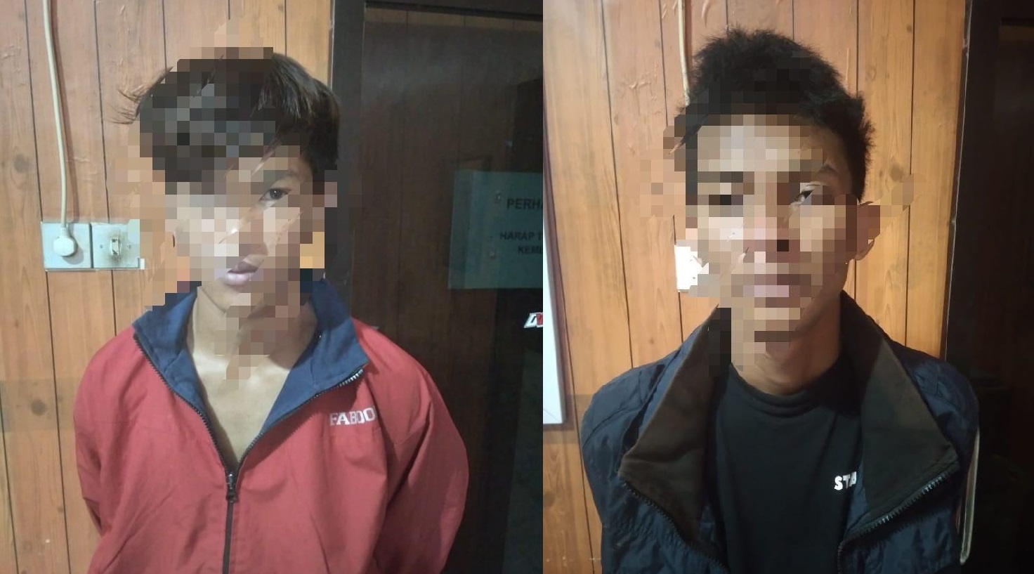 Polisi Tangkap 2 Remaja yang Tawuran di Kambu, Senjata Tajam Turut Diamankan
