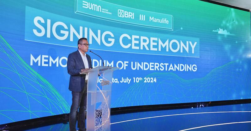 Permudah Pembayaran Premi Asuransi, BRI Jalin Kerja Sama dengan Manulife Indonesia