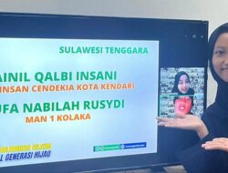 Siswa MAN IC Kendari Terpilih Jadi Wakil Sultra di Jambore Nasional Generasi Hijau