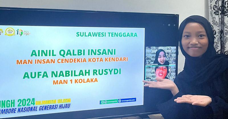 Siswa MAN IC Kendari Terpilih Jadi Wakil Sultra di Jambore Nasional Generasi Hijau