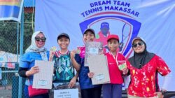 Sultra Raih 4 Medali pada Turnamen Tenis Tingkat Nasional di Makassar