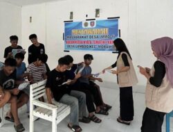 Mahasiswa KKN Tematik UMW Kendari Sosialisasi Cegah Stunting Sejak Pranikah