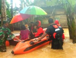 Banjir Rob Rendam Lima Desa di Konawe Utara, Warga Dievakuasi