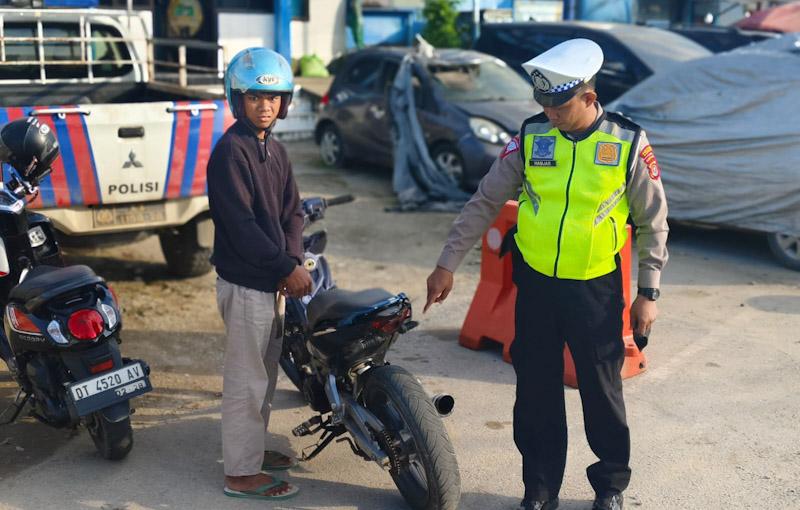 168 Kendaraan Terjaring Operasi Patuh Anoa di Kendari 1 168 Kendaraan Terjaring Operasi Patuh Anoa di Kendari