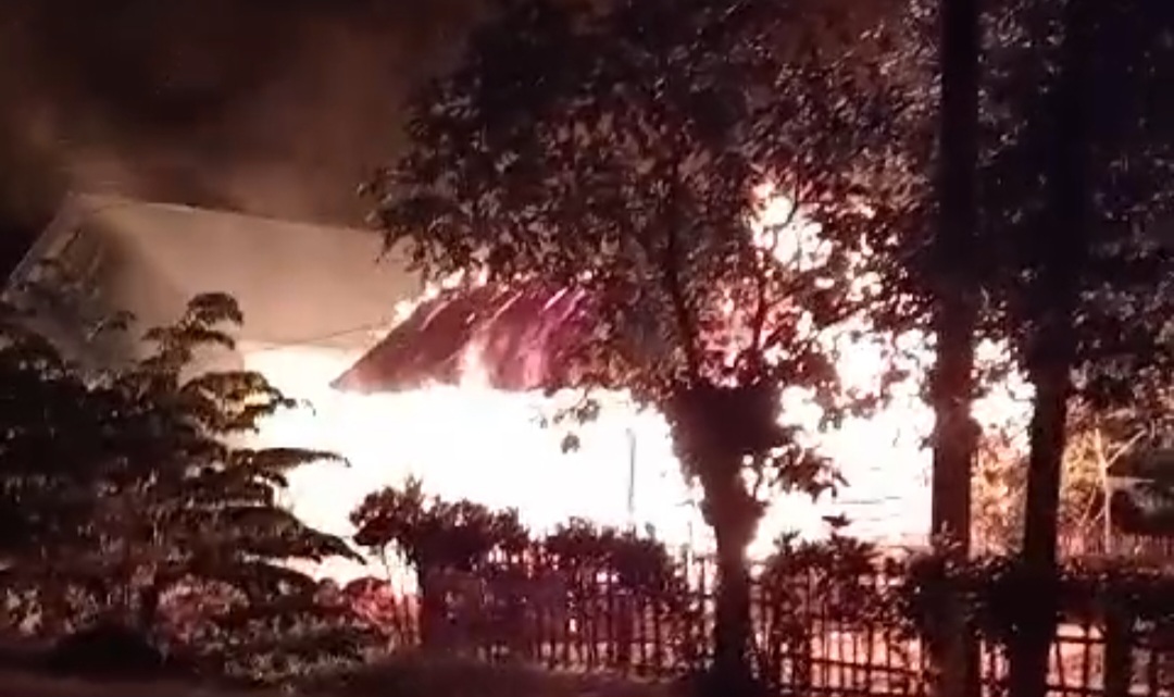 Rumah di Muna Barat Terbakar, Harta Benda Ludes