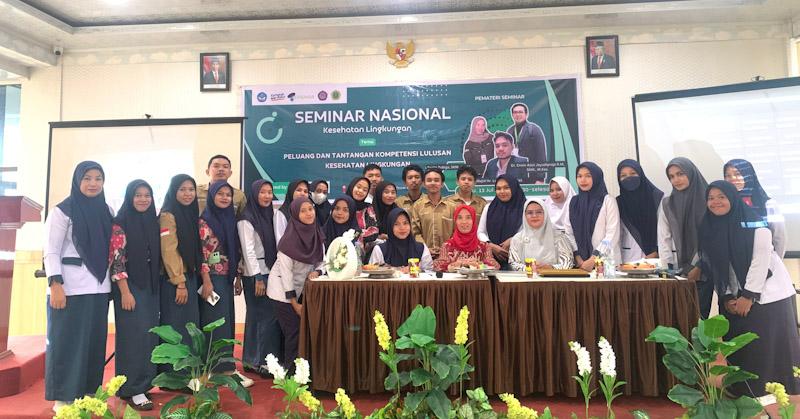 Kembangkan Keterampilan Mahasiswa, Prodi S-1 Kesmas UMW Gelar Seminar Nasional Kesehatan Lingkungan