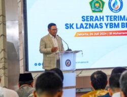 Kemenag RI Serahkan SK Izin Operasional Sebagai Lembaga Amil Zakat Skala Nasional kepada YBM BRILiaN