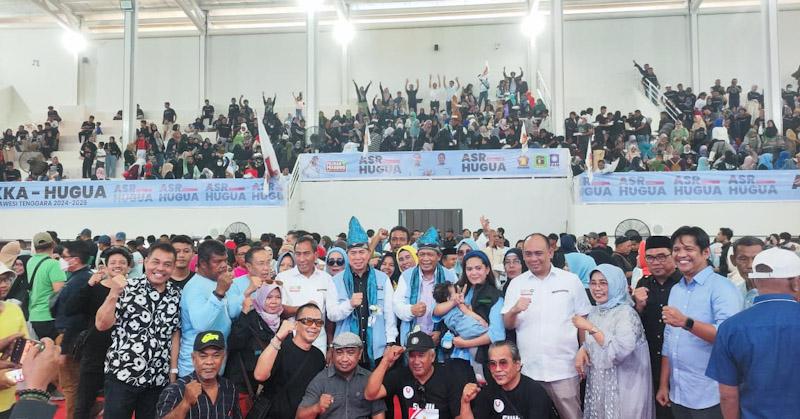 Temui Simpatisan di Kendari Bersama Hugua, ASR: Ini Momen yang Ditunggu