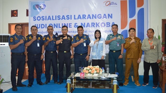 KSOP Kendari Komitmen Jalankan Larangan Judi Online dan Narkoba Sesuai SE Menhub