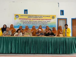 Cegah Multimorbiditas Penyakit Tidak Menular, Dosen UMW Kendari Gelar PKM di Desa Tanggobu Konawe