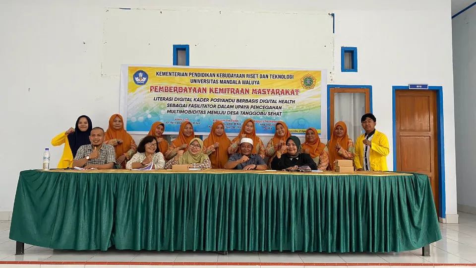 Cegah Multimorbiditas Penyakit Tidak Menular, Dosen UMW Kendari Gelar PKM di Desa Tanggobu Konawe 1 Cegah Multimorbiditas, Dosen UMW Kendari Gelar PKM di Desa Tanggobu Konawe