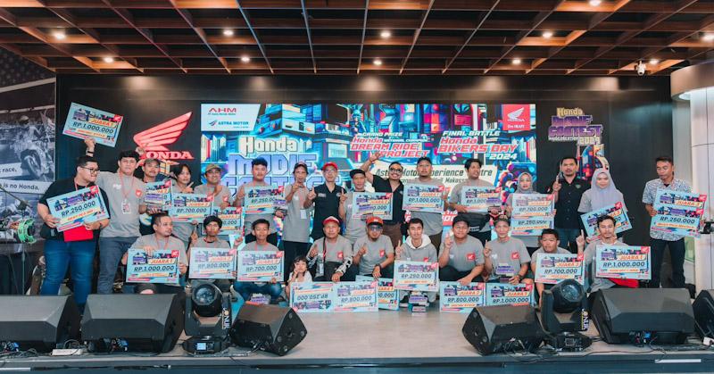 Dari Honda Modif Contest #RideCreation 2024, Kreativitas Modifikator Makassar Diakui