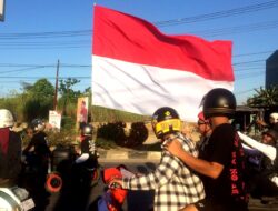 Pencinta Vespa Kendari Meriahkan HUT RI ke-79 dengan Kirab Merah Putih