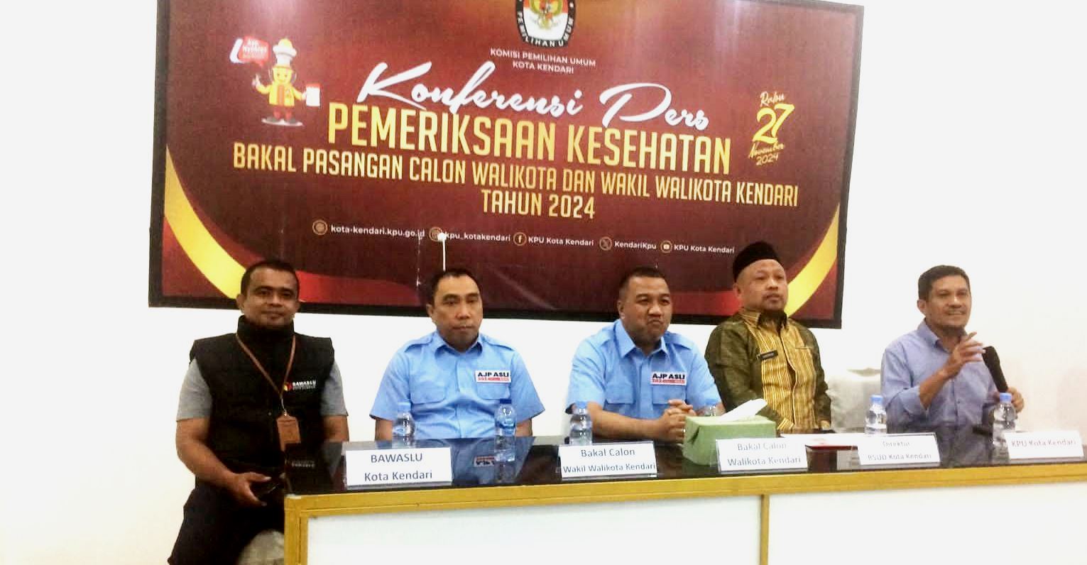Lolos Semua Tes Kesehatan, AJP-Asli Siap Berkompetisi di Pilwali Kendari 1 Lolos Semua Tes Kesehatan, AJP-Asli Siap Berkompetisi di Pilwali Kendari