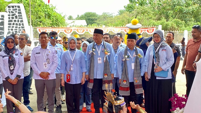 Diusung Golkar dan PPP, AJP-Asli Resmi Daftar Pilwali Kendari